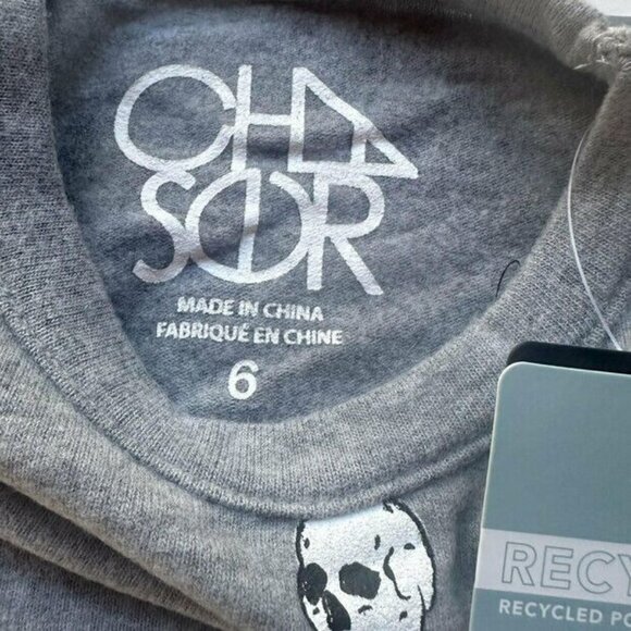 Chaser Skull Ice Cream Sweatshirt 6 NWT - Picture 3 of 7